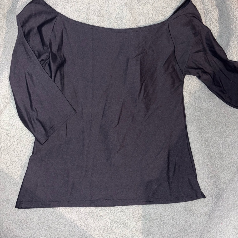 Blackmilk Off-Shoulder Top